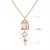Picture of Delicate Rose Gold Plated Pendant Necklace with Fast Shipping