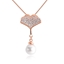 Show details for Copper or Brass Casual Pendant Necklace in Exclusive Design