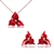 Picture of Classic Flower Necklace and Earring Set Online Only
