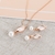 Picture of Cheap Rose Gold Plated Classic Necklace and Earring Set From Reliable Factory