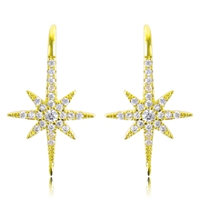 Show details for Featured White Gold Plated Dangle Earrings with Full Guarantee