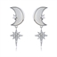 Show details for Beautiful Cubic Zirconia Platinum Plated Dangle Earrings