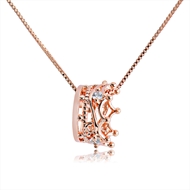 Picture of Fast Selling White Rose Gold Plated Pendant Necklace from Editor Picks
