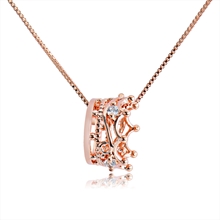 Show details for Fast Selling White Rose Gold Plated Pendant Necklace from Editor Picks