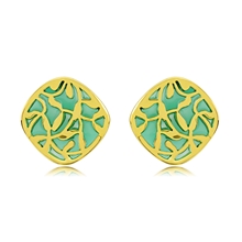 Show details for Amazing Casual Enamel Stud Earrings