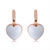 Picture of Brand New White Casual Dangle Earrings with Full Guarantee