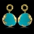 Picture of Classic Enamel Dangle Earrings with 3~7 Day Delivery