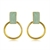 Picture of Good Enamel Gold Plated Stud Earrings