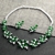 Picture of Most Popular Cubic Zirconia Big Necklace and Earring Set