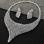 Show details for Sparkling Casual Luxury Necklace and Earring Set