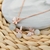 Picture of Staple Butterfly White Necklace and Earring Set