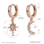 Picture of Affordable Platinum Plated Cubic Zirconia Small Hoop Earrings from Trust-worthy Supplier