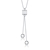 Picture of Distinctive White Platinum Plated Pendant Necklace with Low MOQ