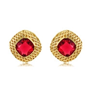 Picture of Recommended Red Zinc Alloy Stud Earrings from Top Designer