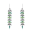 Show details for Nickel Free Platinum Plated Casual Dangle Earrings with Easy Return