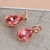 Picture of Famous Casual Pink Dangle Earrings