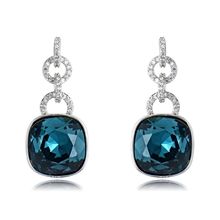 Show details for Fashion Artificial Crystal Casual Dangle Earrings