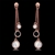 Picture of Rose Gold Plated Shell Dangle Earrings Exclusive Online