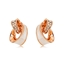 Show details for Rose Gold Plated Classic Stud Earrings Online Shopping