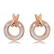 Show details for Bulk Rose Gold Plated Zinc Alloy Stud Earrings Exclusive Online