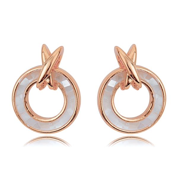 Picture of Bulk Rose Gold Plated Zinc Alloy Stud Earrings Exclusive Online