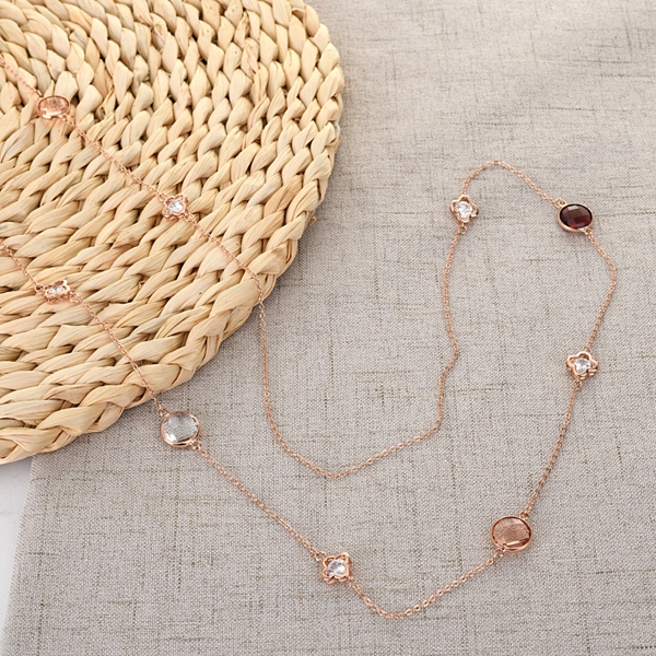 Picture of Copper or Brass Classic Long Chain Necklace from Editor Picks