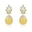 Show details for Featured Yellow Gold Plated Dangle Earrings for Girlfriend