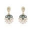 Show details for Designer Gold Plated Casual Dangle Earrings with Easy Return