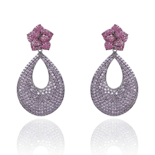 Show details for Nickel Free Gunmetal Plated Casual Dangle Earrings with No-Risk Refund