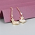 Picture of Need-Now White Copper or Brass Dangle Earrings from Editor Picks