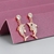 Picture of Fancy Casual Cubic Zirconia Dangle Earrings