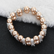 Show details for Classic Platinum Plated Fashion Bracelet at Unbeatable Price