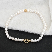 Show details for Popular Cubic Zirconia Gold Plated Pendant Necklace