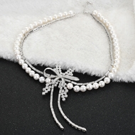 Show details for Funky Casual Platinum Plated Pendant Necklace