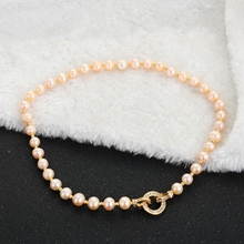 Show details for Classic Copper or Brass Pendant Necklace with Beautiful Craftmanship