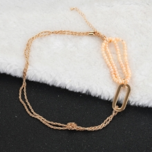 Show details for Copper or Brass Orange Pendant Necklace at Great Low Price