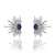 Picture of Luxury Blue Big Stud Earrings Online Only