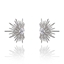 Show details for Copper or Brass Cubic Zirconia Big Stud Earrings with Full Guarantee