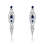 Show details for Sparkly Big Cubic Zirconia Dangle Earrings