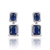 Picture of Brand New Blue Big Dangle Earrings with Full Guarantee