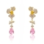 Show details for Luxury Cubic Zirconia Dangle Earrings with Wow Elements