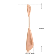 Picture of Attractive Rose Gold Plated Zinc Alloy Dangle Earrings For Your Occasions