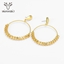 Show details for Unusual Dubai Big Dangle Earrings
