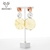 Picture of Impressive Multi-tone Plated Zinc Alloy Dangle Earrings with Low MOQ