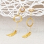 Show details for Classic Copper or Brass Dangle Earrings for Girlfriend