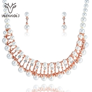 Picture of Modern Venetian Pearl Concise 2 Pieces Jewelry Sets