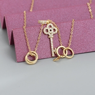 Show details for Famous Small Gold Plated Pendant Necklace