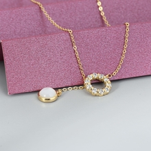 Show details for Fashionable Delicate Cubic Zirconia Pendant Necklace