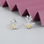 Picture of Delicate Cubic Zirconia Big Stud Earrings with Full Guarantee