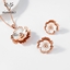 Show details for Attractive Gold Plated Zinc Alloy Necklace and Earring Set For Your Occasions